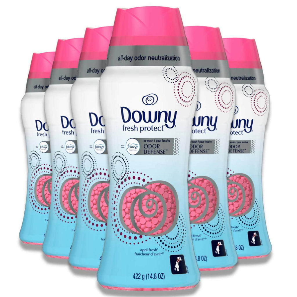 Downy Fresh Protect Scent Booster Beads 4-Pack - 14.8 oz Contarmarket