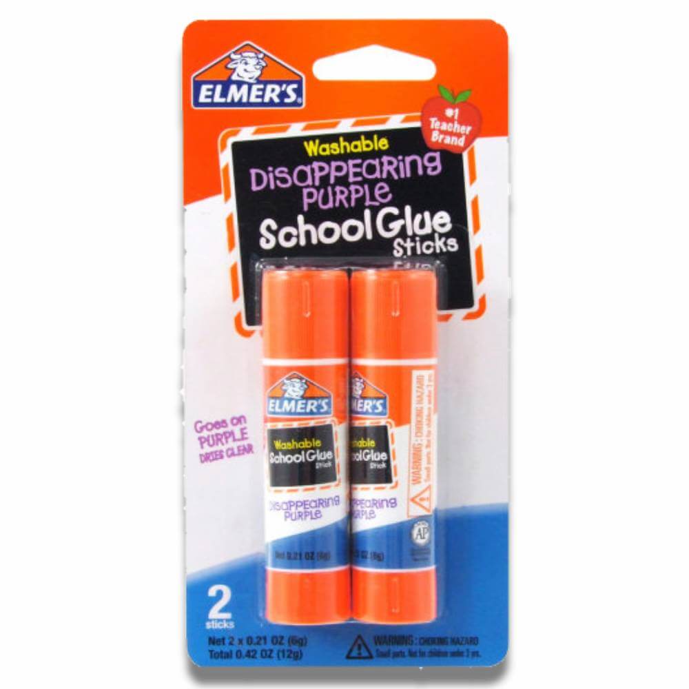 Elmer's Washable School Glue & Glue Sticks Twin Pack - 12 Pack Contarmarket
