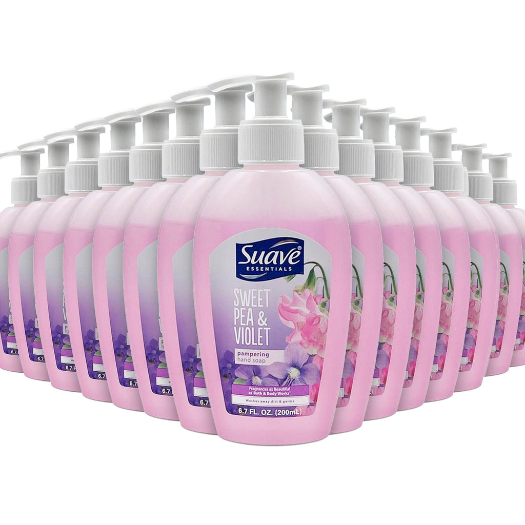 Suave Hand Wash Sweet Pea & Violet Bulk - 200 ml - 24 Pack (7057451548828)