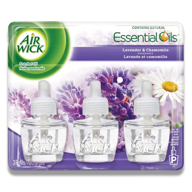 Air Wick Plug in Refill - Lavender & Chamomile, 0.67 Oz - 6 Pack (3 Ct Each) Contarmarket