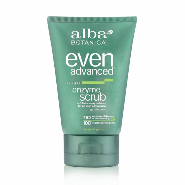 Alba Botanica - Sea Algae Enzyme Facial Scrub - 4 Oz - 6 Pack