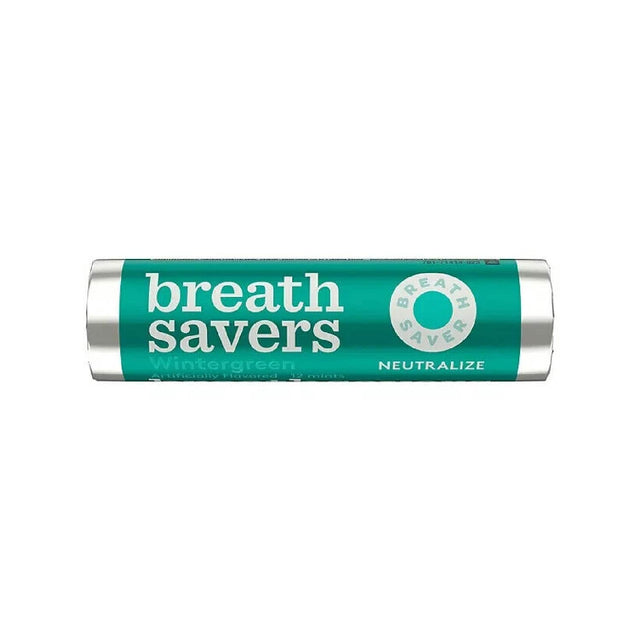 Breath Savers Wintergreen Sugar-Free Breath Mints Rolls (0.75 oz.)  24 ct.