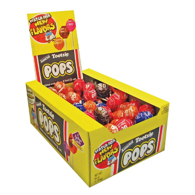 Tootsie Pops - 60 Oz - 100 Ct