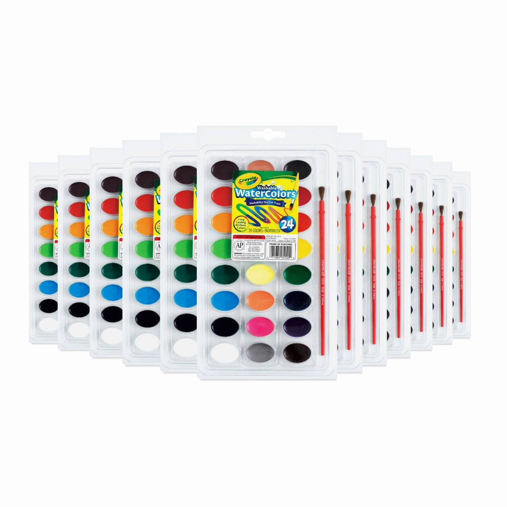 Crayola Watercolor Paints - Bulk Contarmarket