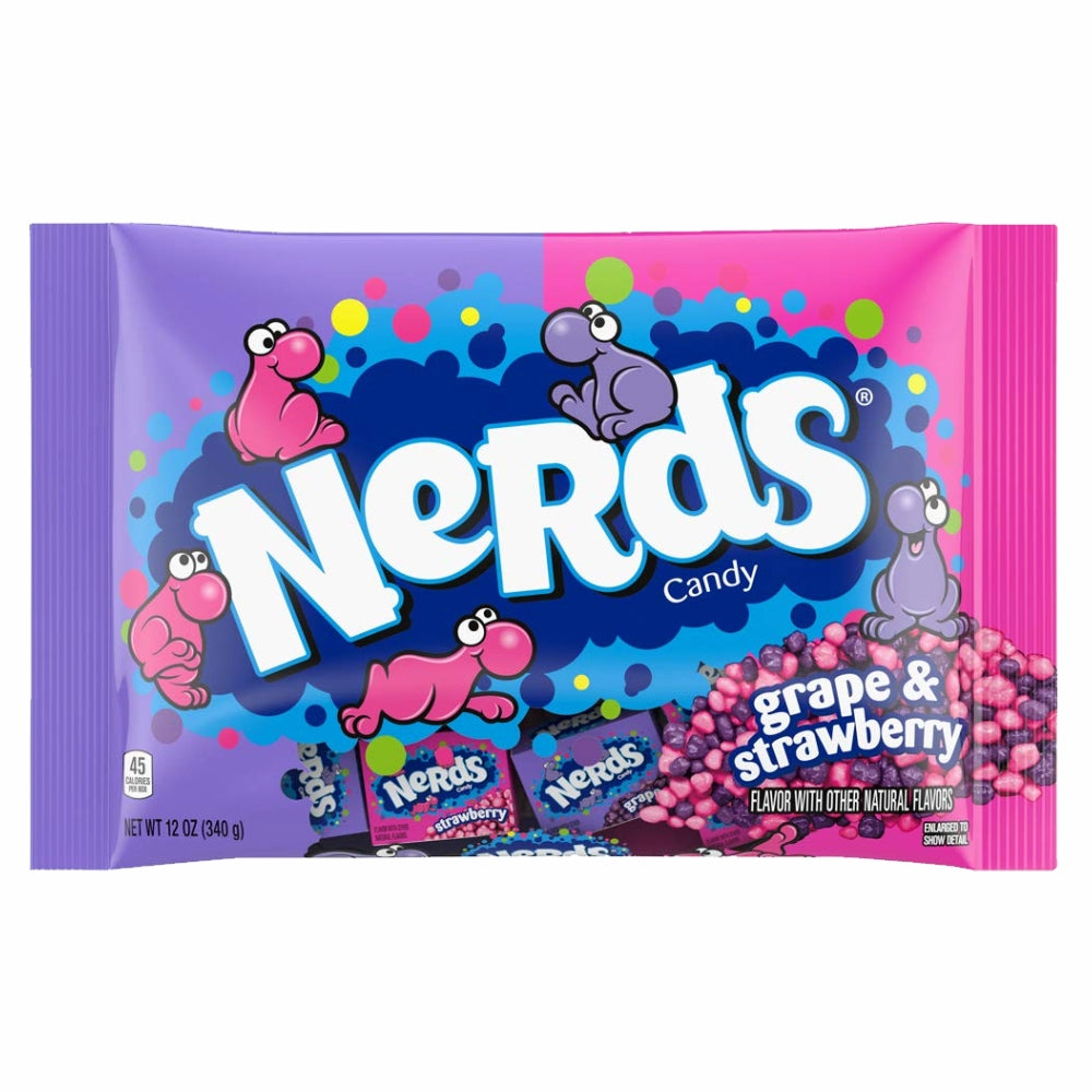Nerds Grape & Strawberry Candy - 12 oz, 9 Ct Contarmarket