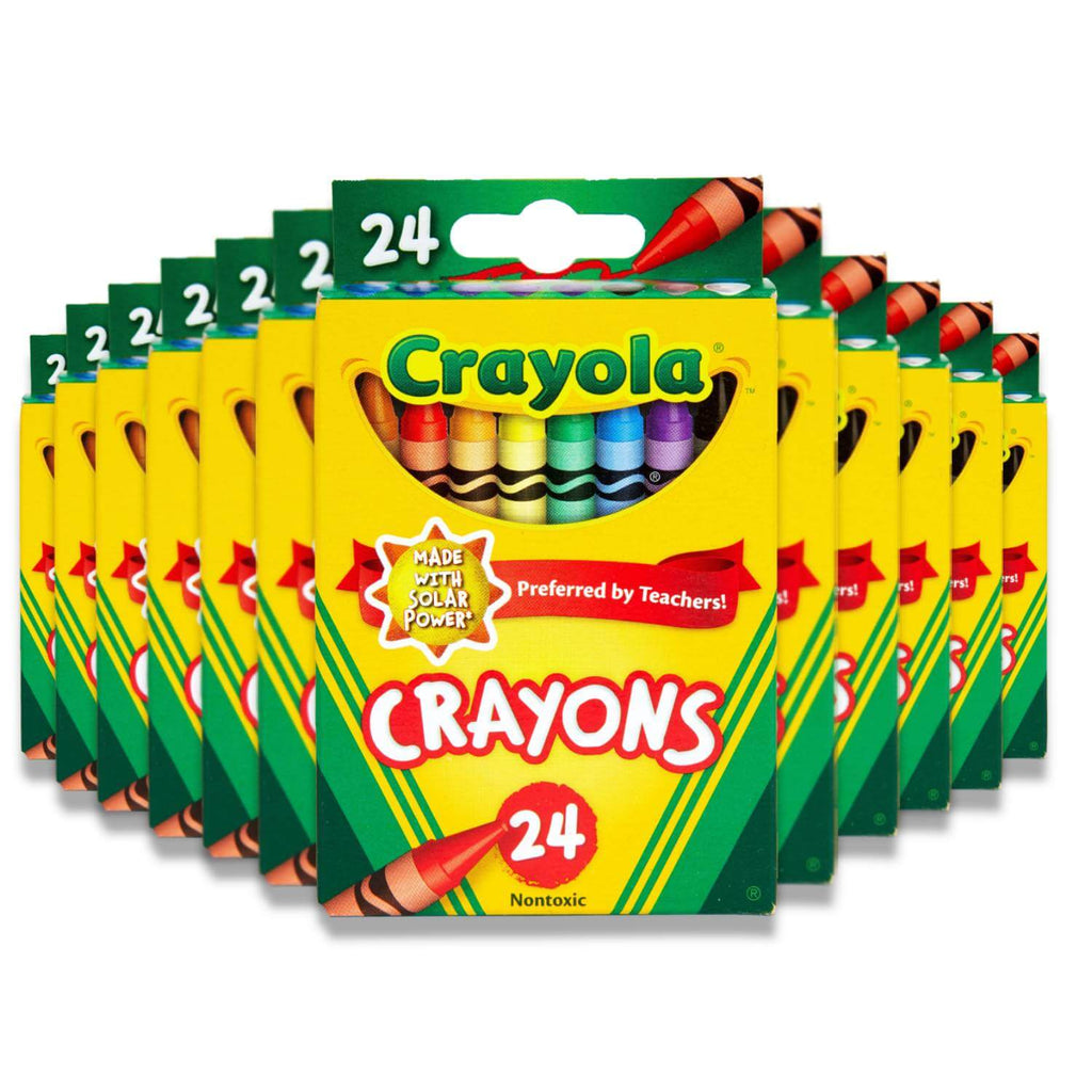 Crayola Classic Color Crayons - 24 Ct - 12 Pack Contarmarket